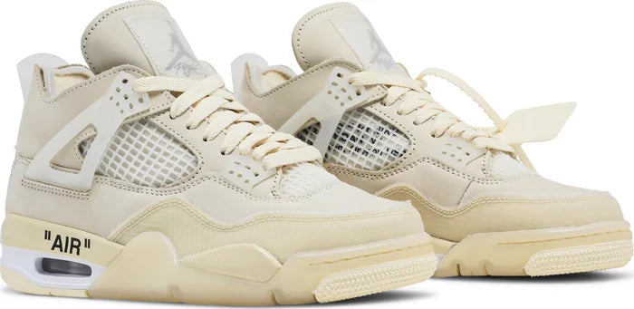 Off-White x Wmns Air Jordan 4 Retro SP 'Sail'