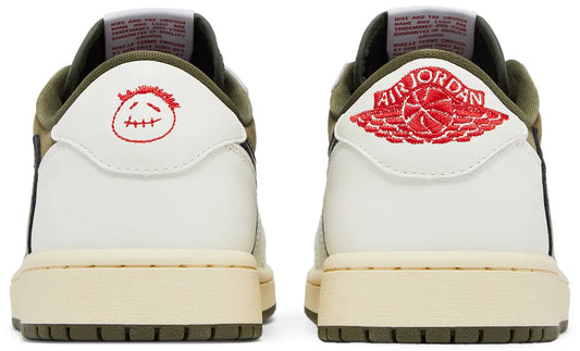 Travis Scott x Air Jordan 1 Retro Low OG SP 'Reverse Olive / Medium Olive'