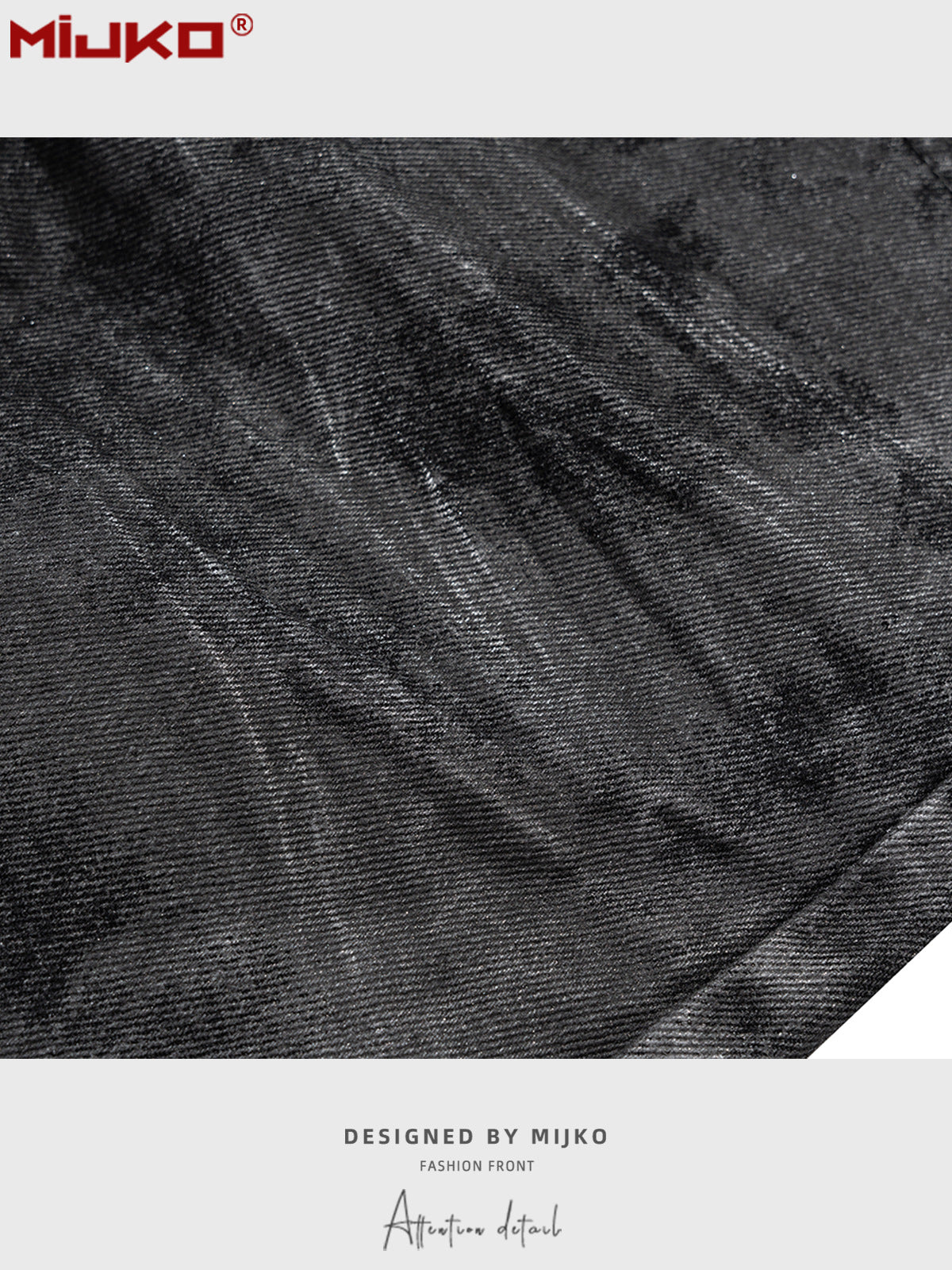 Street Wide-leg Black Trousers Men