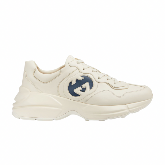 Gucci Rhython Leather Low-Top Sneakers